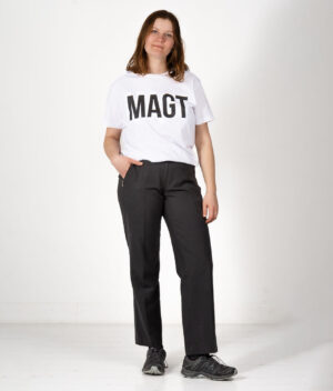 magt logo tshirt white model 2
